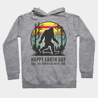 Earth day, may the forest be with you Hoodie